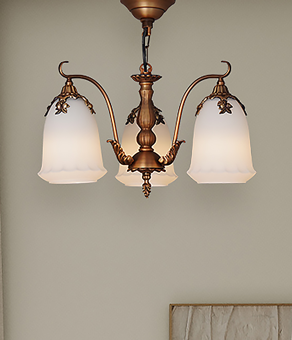 로이스 3등 원형 유리 식탁등 펜던트조명