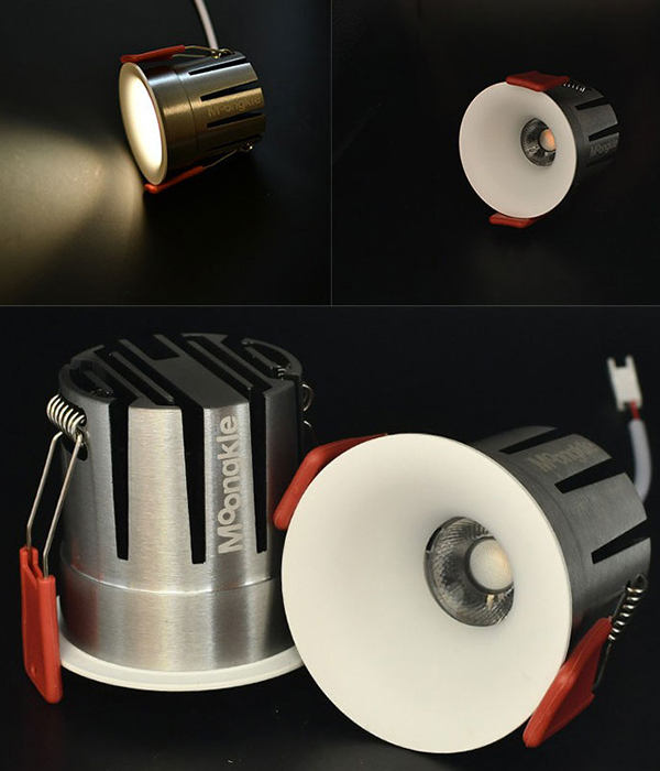 지누 다운라이트 매입등 국산 55mm(2인치),  75mm(3인치)